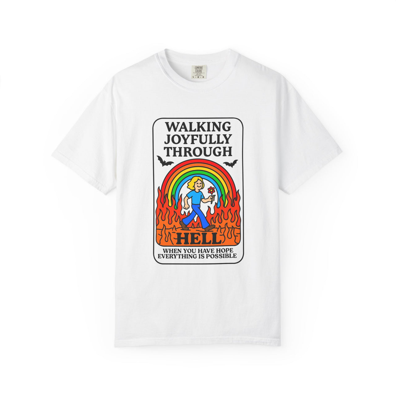 WALKING THROUGH HELL - Unisex Tee