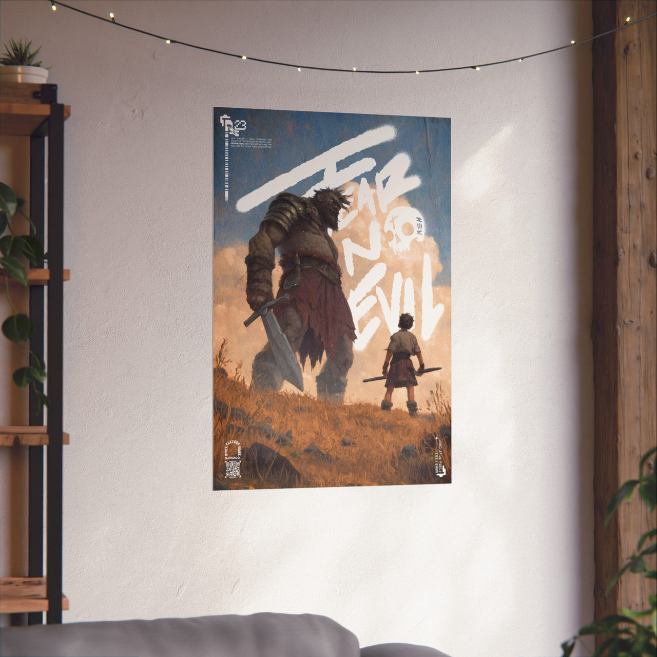 Fear No Evil | Matte Art Poster